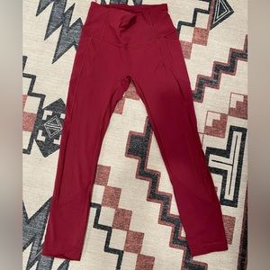 Lululemon Gently worn cropped leggings size 4